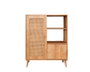Hanah Home Hazeran Multi Armario Multiusos en Roble